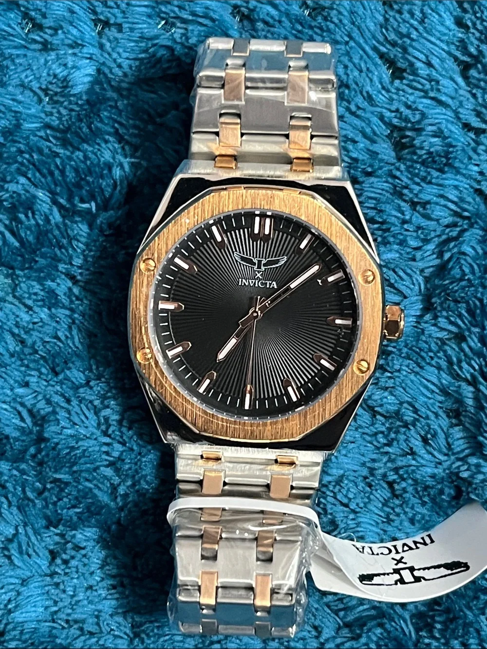 Invicta Specialty Men's Watch - 42mm, Silver, Rose Gold (69968)